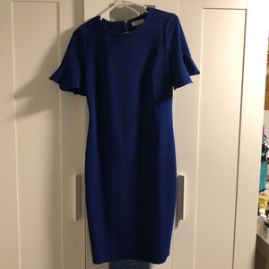 Calvin Klein - Blue Bodycon Business Dress - 8